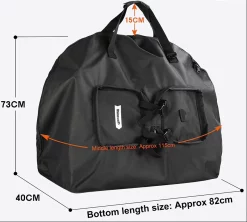 Mach 20 Inch Folding Bike Carry Bag Halfround -Vélos Soldes 20 Zoll Faltradtragetasche Halbrund Erwachsene