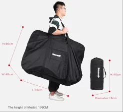 Mach 26 Inch Folding Bike Carry Bag -Vélos Soldes 24 und 26 Zoll Faltradtragetasche Fahrrad Erwachsene