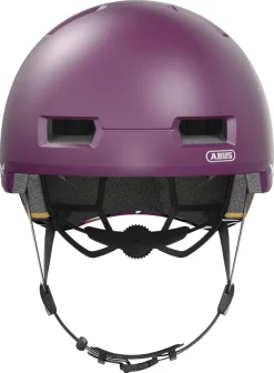Abus Casque De Velo Urban Pour Adultes SKURB ACE Violett S -Vélos Soldes Abus Fahrradhelm Urban Erwachsene SKURB ACE Violett Vorne