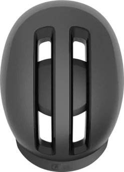 Abus Casque De Velo Urban Avec Lumiere HUD-Y Alu L -Vélos Soldes Abus Fahrradhelm Urban mit Licht HUD Y Alu Erwachsene