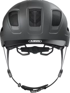 Abus Casque De Velo Urban Avec Lumiere HYBAN 2.0 Alu M -Vélos Soldes Abus Fahrradhelm Urban mit Licht HYBAN 2.0 Alu Vorne