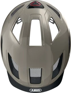 Abus Casque De Velo Urban Avec Lumiere HYBAN 2.0 Gris L -Vélos Soldes Abus Fahrradhelm Urban mit Licht HYBAN 2.0 Grau Erwachsene
