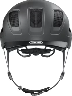 Abus Casque De Velo Urban Avec Lumiere HYBAN 2.0 MIPS Alu M -Vélos Soldes Abus Fahrradhelm Urban mit Licht HYBAN 2.0 MIPS Alu Vorne