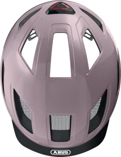 Abus Casque De Velo Urban Avec Lumiere HYBAN 2.0 Rose XL -Vélos Soldes Abus Fahrradhelm Urban mit Licht HYBAN 2.0 Rosa Erwachsene