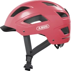 Abus Casque De Velo Urban Avec Lumiere HYBAN 2.0 Rouge XL