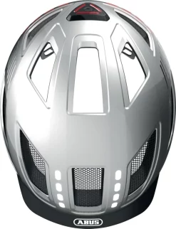 Abus Casque De Velo Urban Avec Lumiere Hyban 2.0 LED Gris M -Vélos Soldes Abus Fahrradhelm Urban mit Licht Hyban 2.0 LED Grau Erwachsene