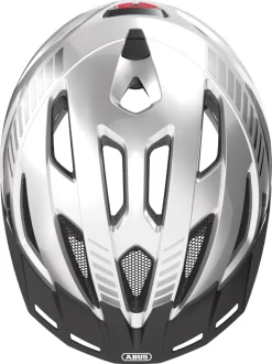 Abus Casque De Velo Urban Avec Lumiere URBAN-I 3.0 SIGNAL Gris M -Vélos Soldes Abus Fahrradhelm Urban mit Licht URBAN I 3.0 SIGNAL Grau Erwachsene