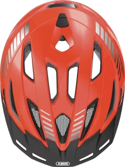 Abus Casque De Velo Urban Avec Lumiere URBAN-I 3.0 SIGNAL Rouge XL -Vélos Soldes Abus Fahrradhelm Urban mit Licht URBAN I 3.0 SIGNAL Rot Erwachsene