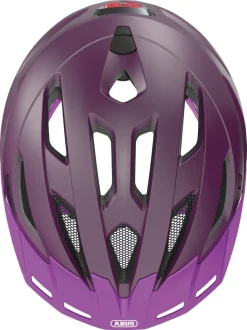 Abus Casque De Velo Urban Avec Lumiere URBAN-I 3.0 Violett M -Vélos Soldes Abus Fahrradhelm Urban mit Licht URBAN I 3.0 Violett Erwachsene