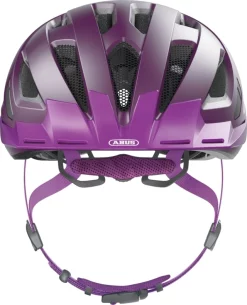 Abus Casque De Velo Urban Avec Lumiere URBAN-I 3.0 Violett M -Vélos Soldes Abus Fahrradhelm Urban mit Licht URBAN I 3.0 Violett Vorne