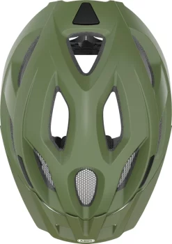 Abus Casque De Velo Avec Lumiere Aduro 2.0 Vert L -Vélos Soldes Abus Fahrradhelm mit Licht Aduro 2.0 Gruen Erwachsene