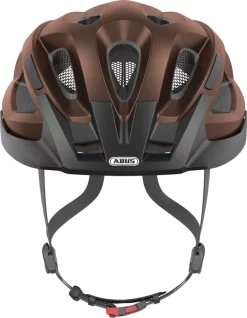 Abus Casque De Velo Avec Lumiere Aduro 2.0 Cuivre M -Vélos Soldes Abus Fahrradhelm mit Licht Aduro 2.0 Kupfer Vorne