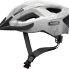 Abus Casque De Velo Avec Lumiere Aduro 2.0 Blanc L
