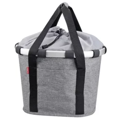 Klickfix Bikebasket Twist Silver