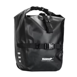 Mach 20 Liter Waterproof Bike Pannier Bag Black