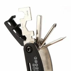 Mickcara Mtb Road Bike Tyre Glue Free Tire Patch Multi-functional Bicycle Repair Tool Kit Axle Bike Repair Tool Fit