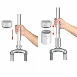 Unbranded Mtb Bike Fork Headset Steer Tube Front Fork Replacements Installation Tools Kit -Vélos Soldes 304548506 max