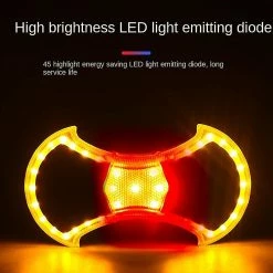 Unbranded Vélo Vélo Lumière Usb Led Rechargeable Set VTT Road Bike Lampe, Vert -Vélos Soldes 473989839 max