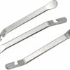 Unbranded 3pcs Acier Inoxydable Bicycle Tire Levers Metal Tyre Spoon Iron Changing Tool Bike Tire Levers To Repair Bike Tube Bike Tire Repair Tools Bike Tube Rep