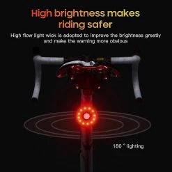 Nw 1776 Compatible AvecCompatible Withbike Light Imperméable à L’eau USB Bike Tail Light Pour Mtb Road Bike Red -Vélos Soldes 768969640 max
