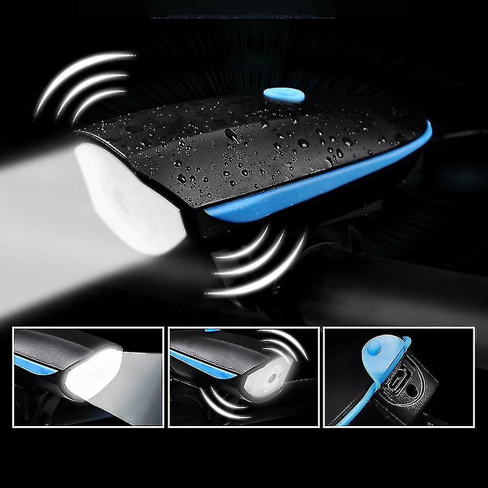 Nw 1776 Compatible AvecCompatible Avec Mountain Bike Bicycle Front Light Usb Charging Night Riding Orange 2 Nw 1776 Compatible AvecCompatible Avec Mountain Bike Bicycle Front Light Usb Charging Night Riding Orange – Image 2