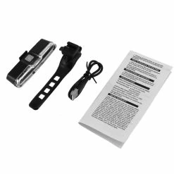 Nw 1776 Compatible AvecCompatible Withusb Rechargeable Led Bike Taillight Rouge - Blanc - Bleu Couleur De La Lumière