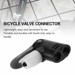 Nw 1776 Compatible Avec Bike Dual Head Pump Nozzle Valve Connector Hose Adapter Pumping Parts -Vélos Soldes 768990570 max