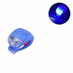 Nw 1776 Shxx 5pcs Led Silicone Bicycle Front Rear Light Set 3 Modes Waterproof Mtb Mountain Road Bike Cycling Headlight Tail Warning Lampblue Light Xq-zxc57