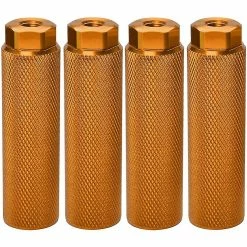 Beitong 4 Pcs Bike Pegs, Alliage D’aluminium Anti-dérapant Pied Pédales De Vélo Pegs Pour 3/8 Pouces Essieux Bicyclette A