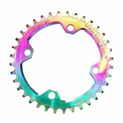 Mtb 36t - Round Oval Single Speed Mountain Bike Chain Chain Ring - Jxlgv